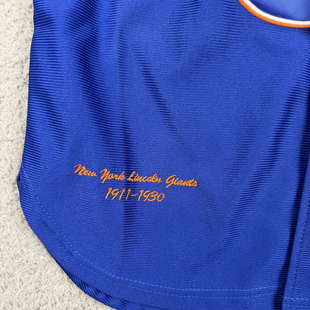 New York Lincoln Giants Negro League Baseball Jersey Adult S Headgear Classics - Picture 2 of 11